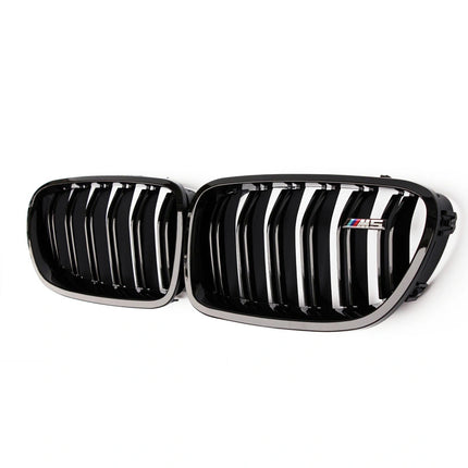 Grill BMW 5-Serien F10/F11 Dubbelribb Njurar (Färgval)