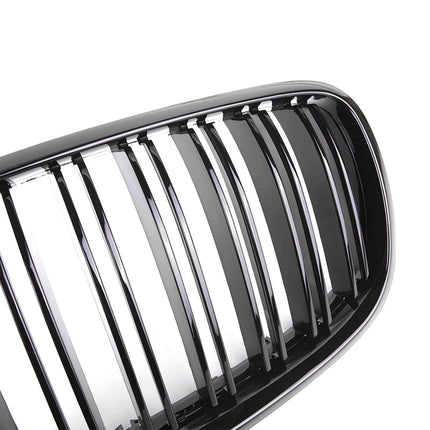 Grill BMW X5/X6 E70/E71 Dubellribb Njurar (Färgval) 2008-2014