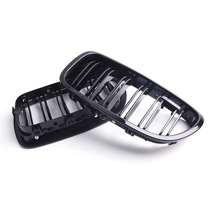 Grill BMW 5-Serien F10/F11 Dubbelribb Njurar (Färgval)
