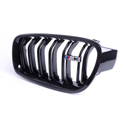 Grill BMW 3-Serien F30/F31 Dubbelribb Njurar (Färgval)