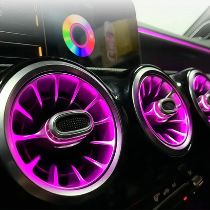 Turbo Vents Ambient Belysning Mercedes-Benz