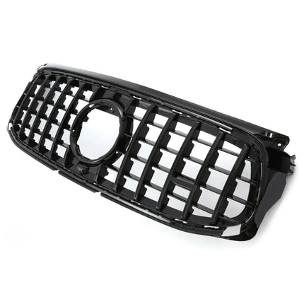 Blanksvart AMG-look Grill GT Mercedes GLB X247 2019-2023 (AMG-Line)