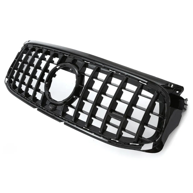 Blanksvart AMG-look Grill GT Mercedes GLB X247 2019-2023 (AMG-Line)