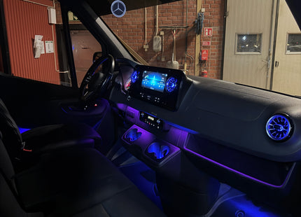 Ambient Light Mercedes Sprinter 2018+ 64-färger (Inkl. Montering)