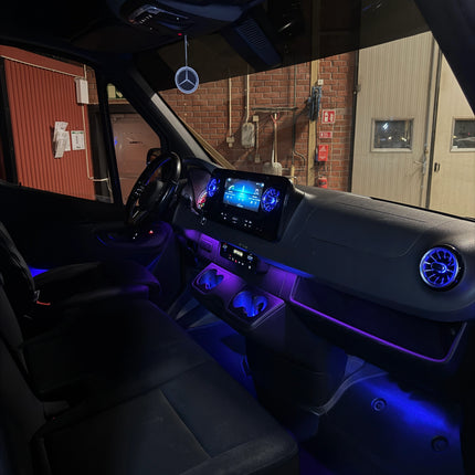 Ambient Light Mercedes Sprinter 2018+ 64-färger (Inkl. Montering)