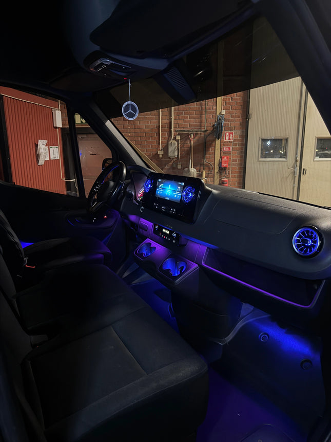 Ambient Light Mercedes Sprinter 2018+ 64-färger (Inkl. Montering)