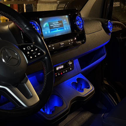 Ambient Light Mercedes Sprinter 2018+ 64-färger (Inkl. Montering)