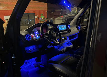 Ambient Light Mercedes Sprinter 2018+ 64-färger (Inkl. Montering)