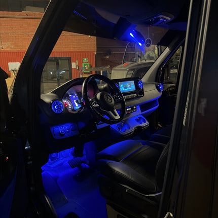 Ambient Light Mercedes Sprinter 2018+ 64-färger (Inkl. Montering)