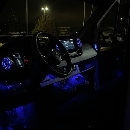 Ambient Light Mercedes Sprinter 2018+ 64-färger (Inkl. Montering)
