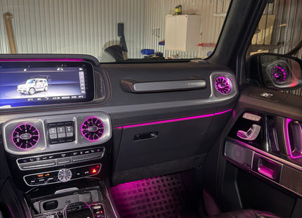 Turbo Ventiler Ambient Light Mercedes G Klass W463 2018+