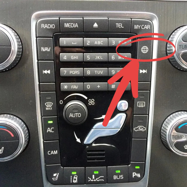 Trådlös CarPlay & Android Auto Volvo V40/V60/S60/XC60