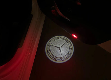 Mercedes LED Dörrlampa Projektor