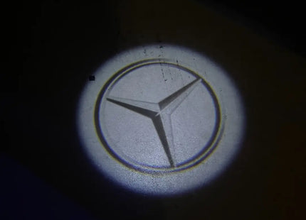 Mercedes LED Dörrlampa Projektor