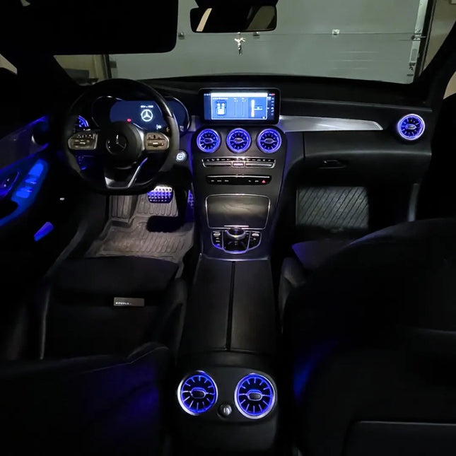 Ambient Light Mercedes C-Klass W205 64-färger (Inkl. Montering)