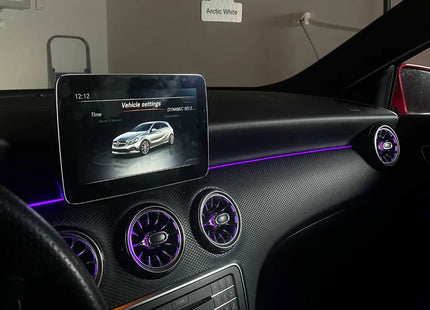 Ambient Light Mercedes A-Klass W176 2012-2018 12-färger (Inkl. Montering)