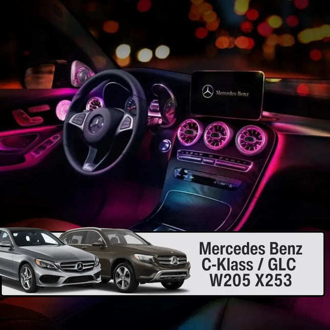 Komplett Ambient Light W205 X253 Mercedes-Benz C-Klass GLC