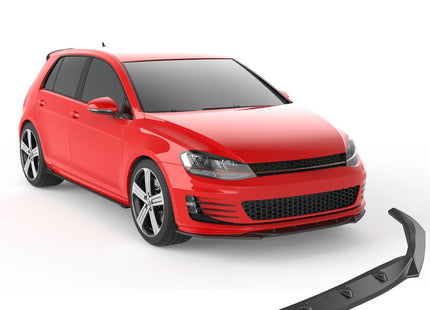 Blanksvart Frontsplitter Volkswagen Golf Mk7 2013-2016 (GTI)