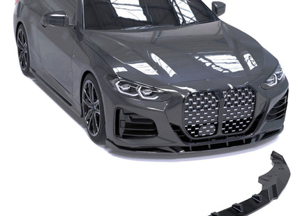 Blanksvart Frontsplitter BMW 4-Serie G22/G23 2020-2024 (M-Paket)