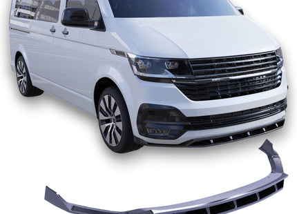 Blanksvart Frontsplitter Volkswagen Transporter T6.1 2019-2021