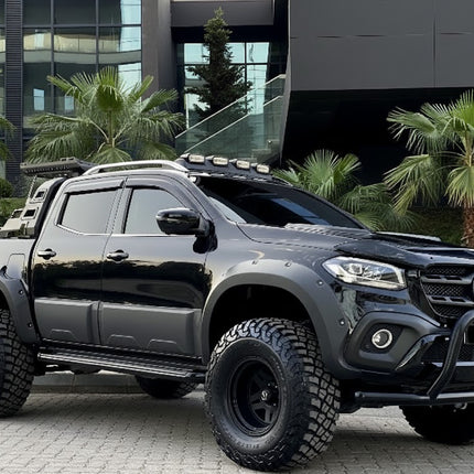 Blanksvarta Karosslister Mercedes-Benz X-Klass W470 2017-2020