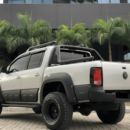 Blanksvarta Karosslister Volkswagen Amarok Mk1 Facelift 2016-2021