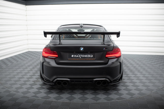 Bakvinge i kolfiber med inre fästen för BMW M2 F87/2/2-serie M-Paket F22