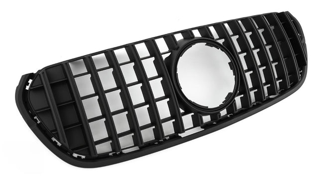 Grill Panamericana GT i mattsvart för Mercedes X-Klass W470
