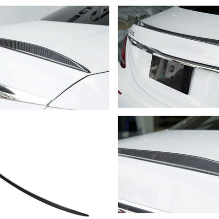 Carbon-look Spoilerläpp Mercedes E-Klass W213