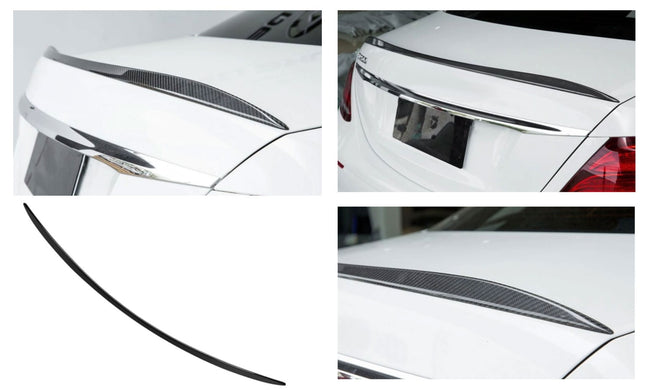 Carbon-look Spoilerläpp Mercedes E-Klass W213