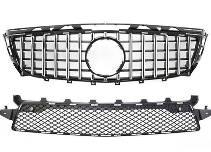 Grill Panamericana GT i krom för Mercedes CLS W218/X218 (före facelift) AMG-Line