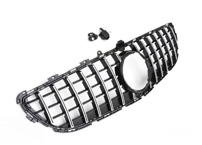Grill Panamericana GT i krom för Mercedes CLS W218/X218 Facelift