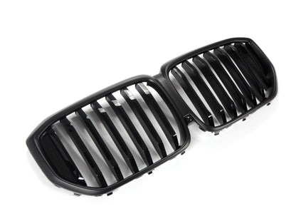 Grill med enkla ribbor i blanksvart/mattsvart för BMW X5 G05 Facelift