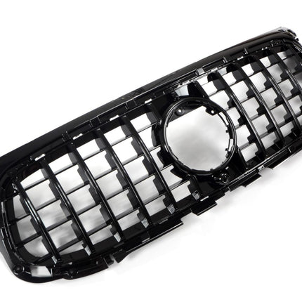 Blanksvart AMG-look Grill GT Mercedes GLB X247 2023+ (AMG-Line)