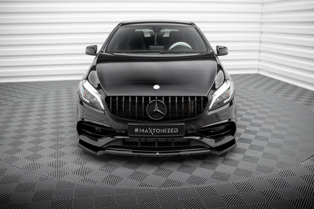 Splitterset för Mercedes A-Klass AMG-Line W176 Facelift
