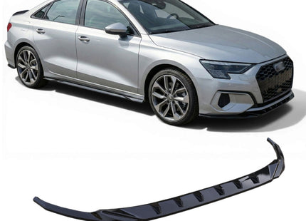 Frontsplitter i blanksvart för Audi A3 8Y