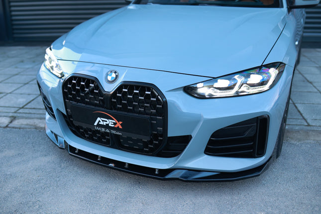 Frontsplitter i blanksvart för BMW 4-serie G26