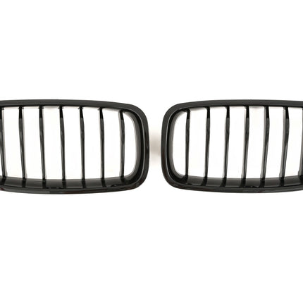 Blanksvart Grill Enkelribb BMW 3-Serie F30/F31 2011-2019