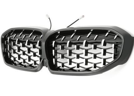 Grill Diamond i krom med LED för BMW 3-serie G20