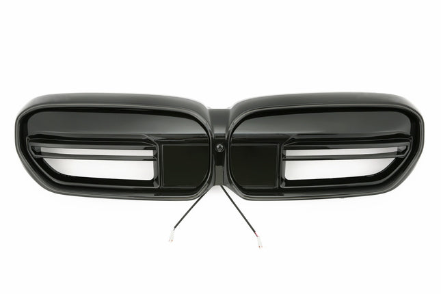 Grill i svart med LED för BMW 5-serie G30/G31 Facelift