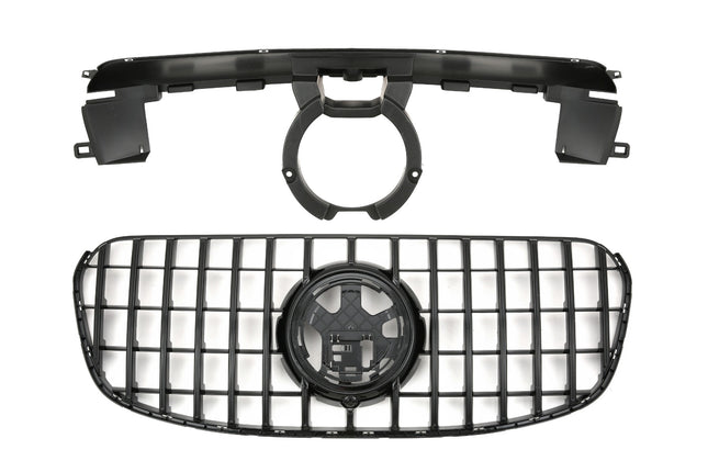 AMG-look Grill GT Mercedes-Benz GLS X167 2023- - Svart (2)