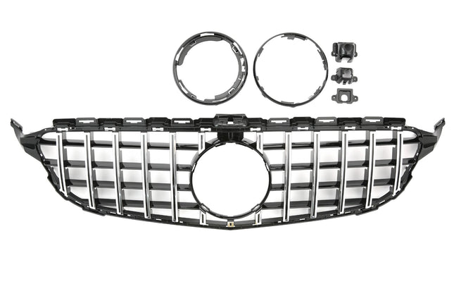 Chrome GT Grill Mercedes C-Klass W205 2014-2021