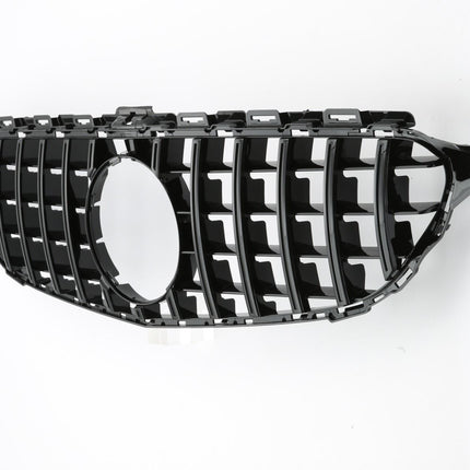 Blanksvart GT Grill Mercedes C-Klass W205 2014-2021