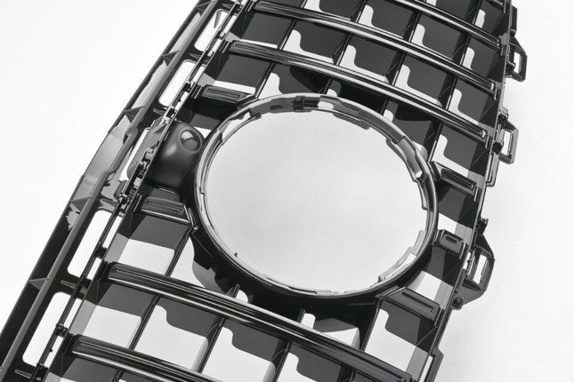 Blanksvart GT Grill Mercedes E-Klass W213 2016-2020 (AMG-Line/Avantgarde)