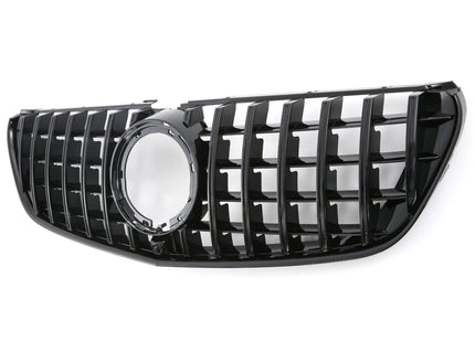 Grill Panamericana GT i svart för Mercedes V-Klass W447 Facelift AMG-Line