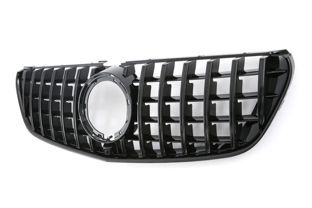 Grill Panamericana GT i svart för Mercedes V-Klass W447 Facelift AMG-Line