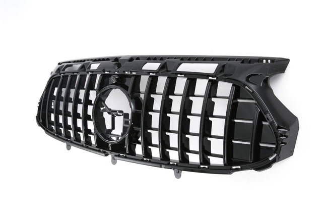 Blanksvart AMG-look Grill GT Mercedes-Benz GLA H247 2023+ (AMG-Line)
