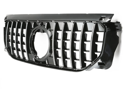 Grill Panamericana GT i krom för Mercedes GLB X247 Facelift (för standardutrustning)
