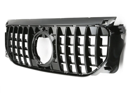 Grill Panamericana GT i svart för Mercedes GLB X247 Facelift (för standardutrustning)