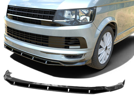 Frontsplitter i blanksvart för VW T6